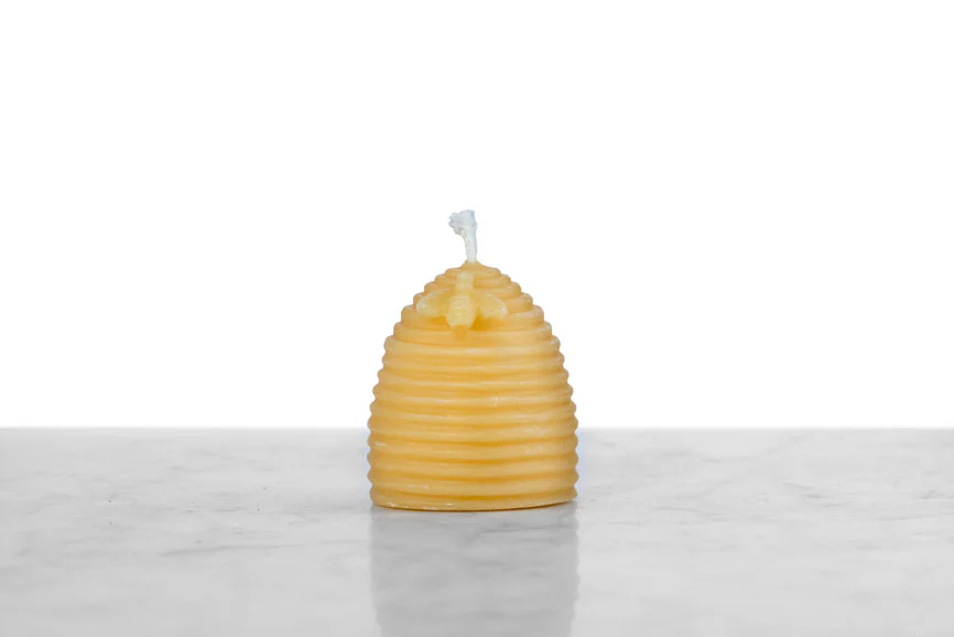Beeswax Beehive Candle